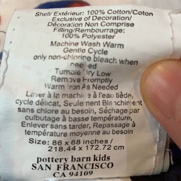 Pottery Barn kids quilt - Picture 5 of 5